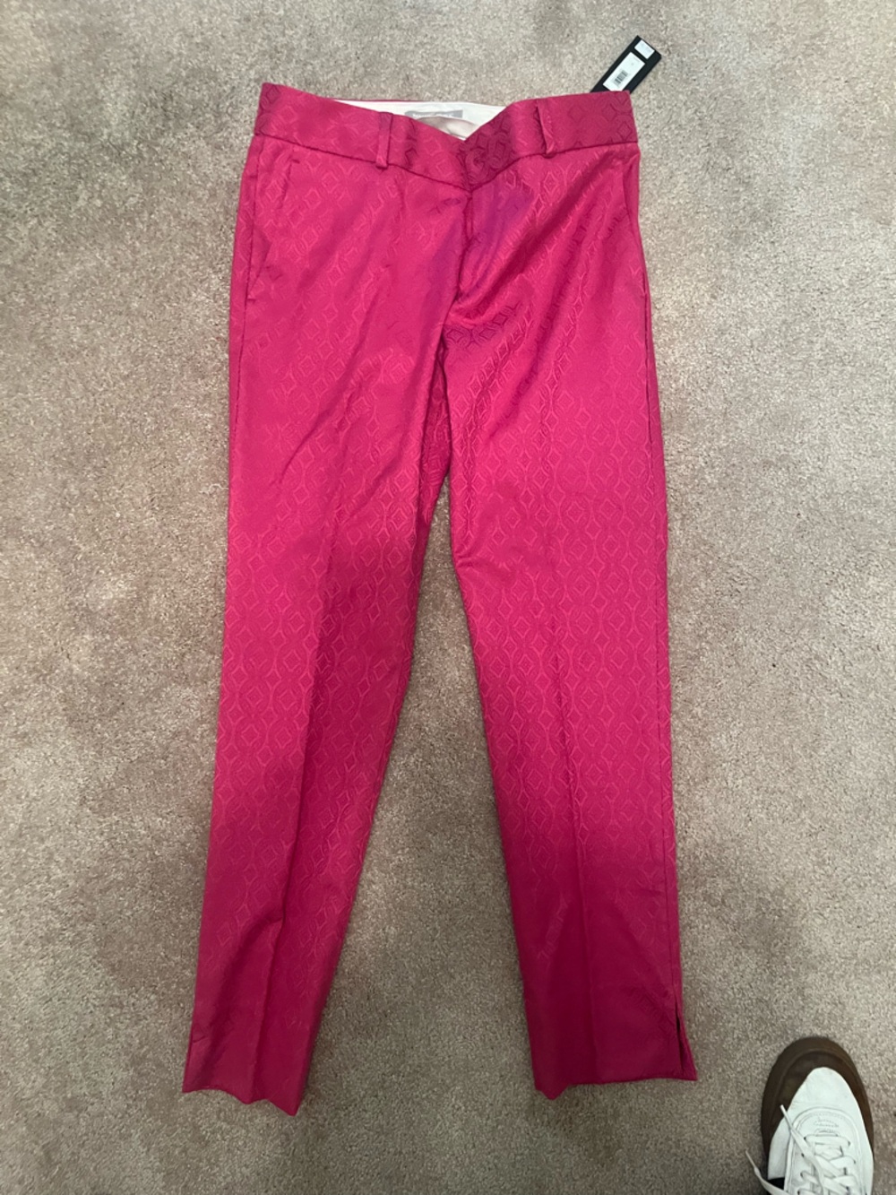 Banana Republic Hot Pink Cropped Garden Pant
